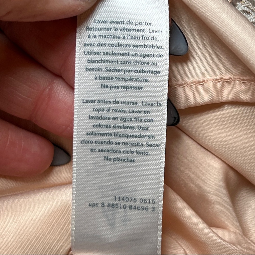 Carter's Elegant Gold and Cream Embossed Floral Dress Girl’s 4T - Picture 16 of 16